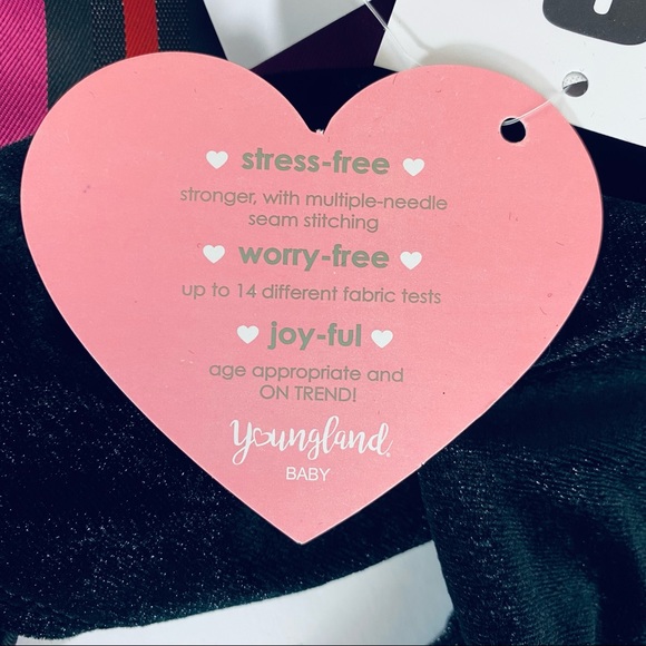 Baby Girl Youngland 2 Piece Stripe Woven Dress With Shrug - Picture 13 of 16